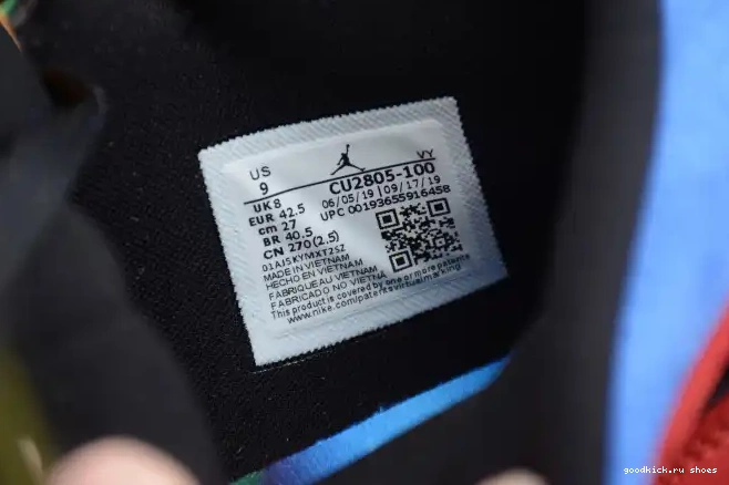 Rep Jordan Blue CU2805-100 Mid SE Fearless the Air 1 Great 0509